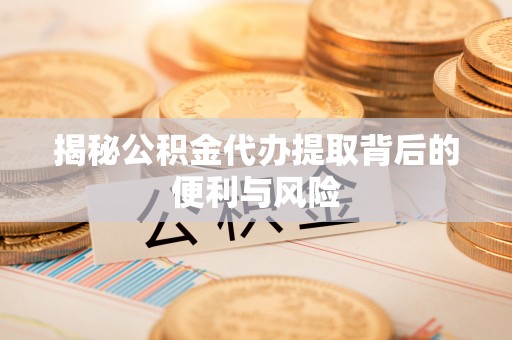 电白揭秘公积金代办提取背后的便利与风险