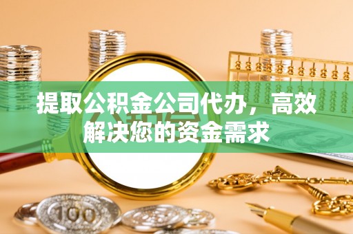 电白提取公积金公司代办，高效解决您的资金需求