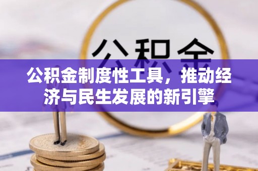 电白公积金制度性工具，推动经济与民生发展的新引擎
