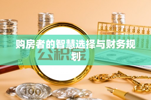 电白购房者的智慧选择与财务规划