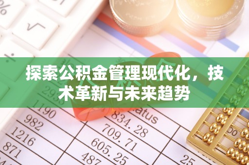 电白探索公积金管理现代化，技术革新与未来趋势