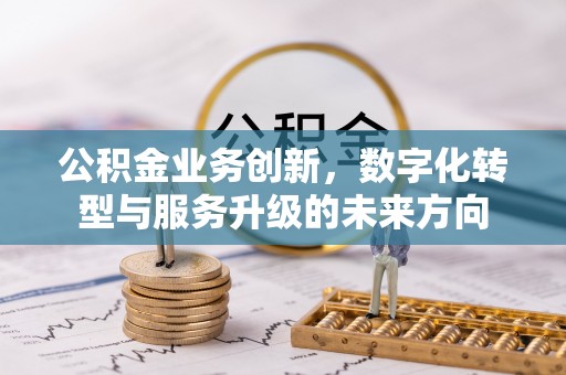 电白公积金业务创新，数字化转型与服务升级的未来方向