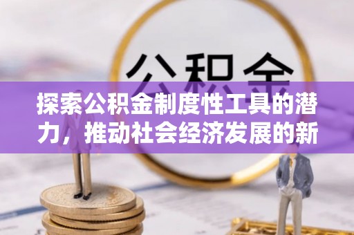 电白探索公积金制度性工具的潜力，推动社会经济发展的新引擎