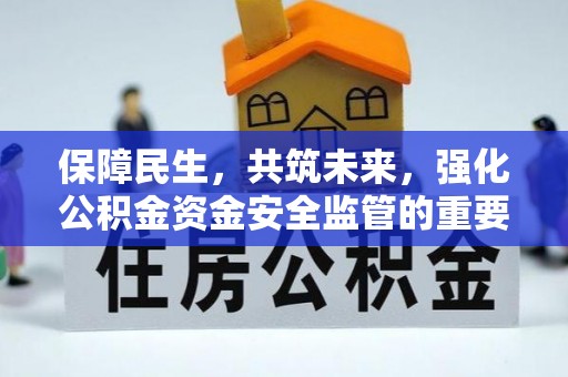 电白保障民生，共筑未来，强化公积金资金安全监管的重要性