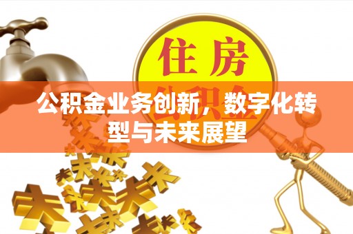 电白公积金业务创新，数字化转型与未来展望