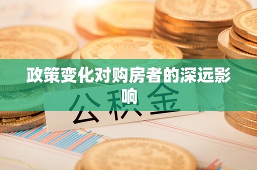 电白政策变化对购房者的深远影响