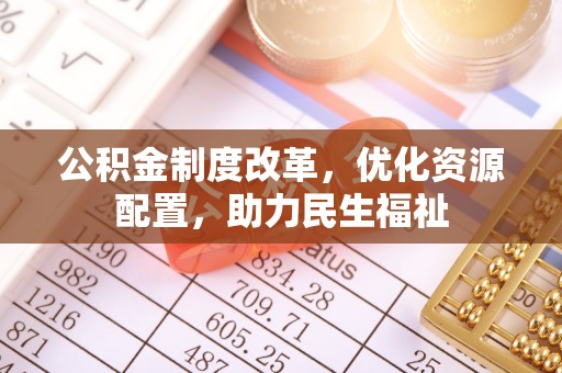 电白公积金制度改革，优化资源配置，助力民生福祉