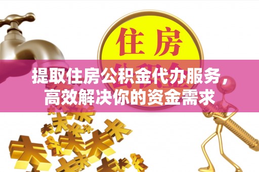 电白提取住房公积金代办服务，高效解决你的资金需求