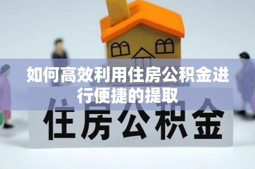 电白如何高效利用住房公积金进行便捷的提取