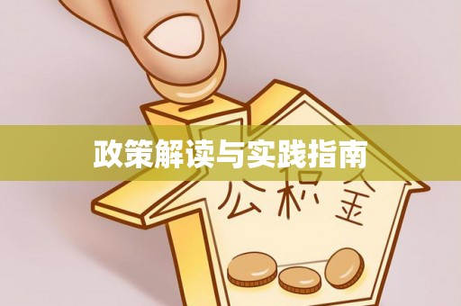 电白政策解读与实践指南